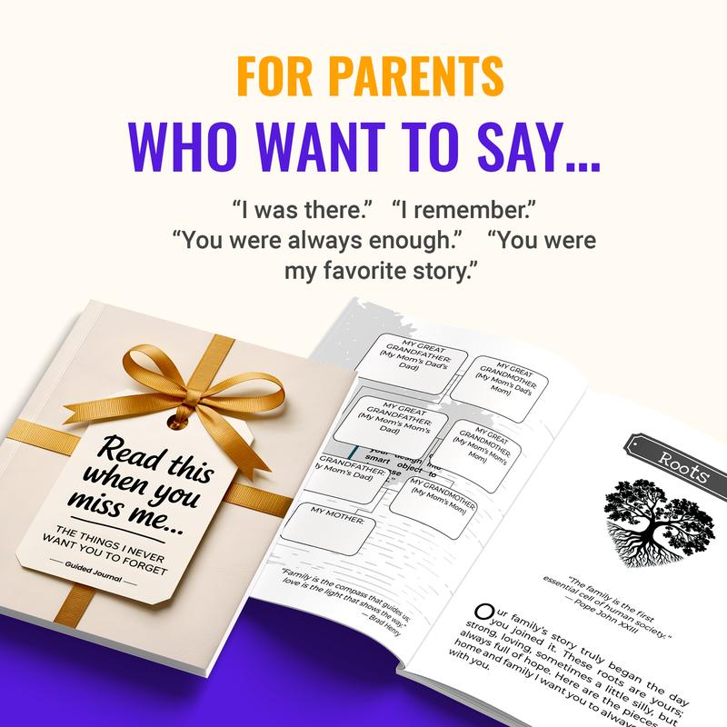 Read This When You Miss Me Guided Journal