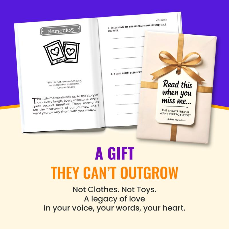 Read This When You Miss Me Guided Journal