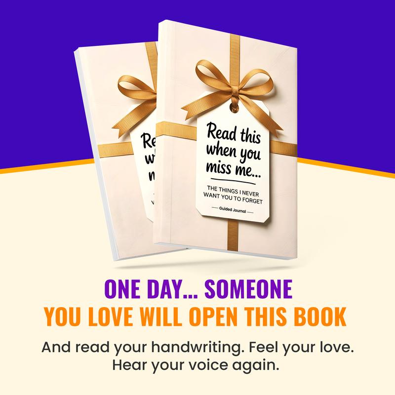 Read This When You Miss Me Guided Journal