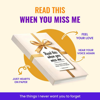 Read This When You Miss Me Guided Journal
